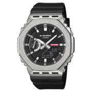 Casio G-Shock GM-2100M-1A silver dial 44.4mm bio-based resin strap watch