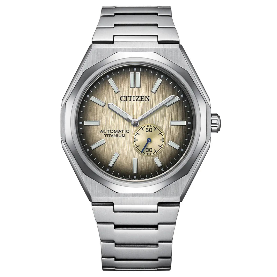 Citizen Zenshin 60 NK5020-58P Automatic Gold-toned Dégradé Dial Super Titanium™ Men's Watch