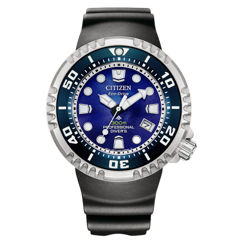 Citizen Promaster Diver BN1025-08L Limited Edition Unite with Blue Blue Dial Eco-Drive Rubber Men's Watch