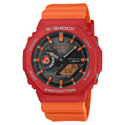 Casio G-Shock "Charles Darwin Foundation" GA-B2100DF-4A Red Dial 45.4mm Bio-Based Resin Strap Men's Watch
