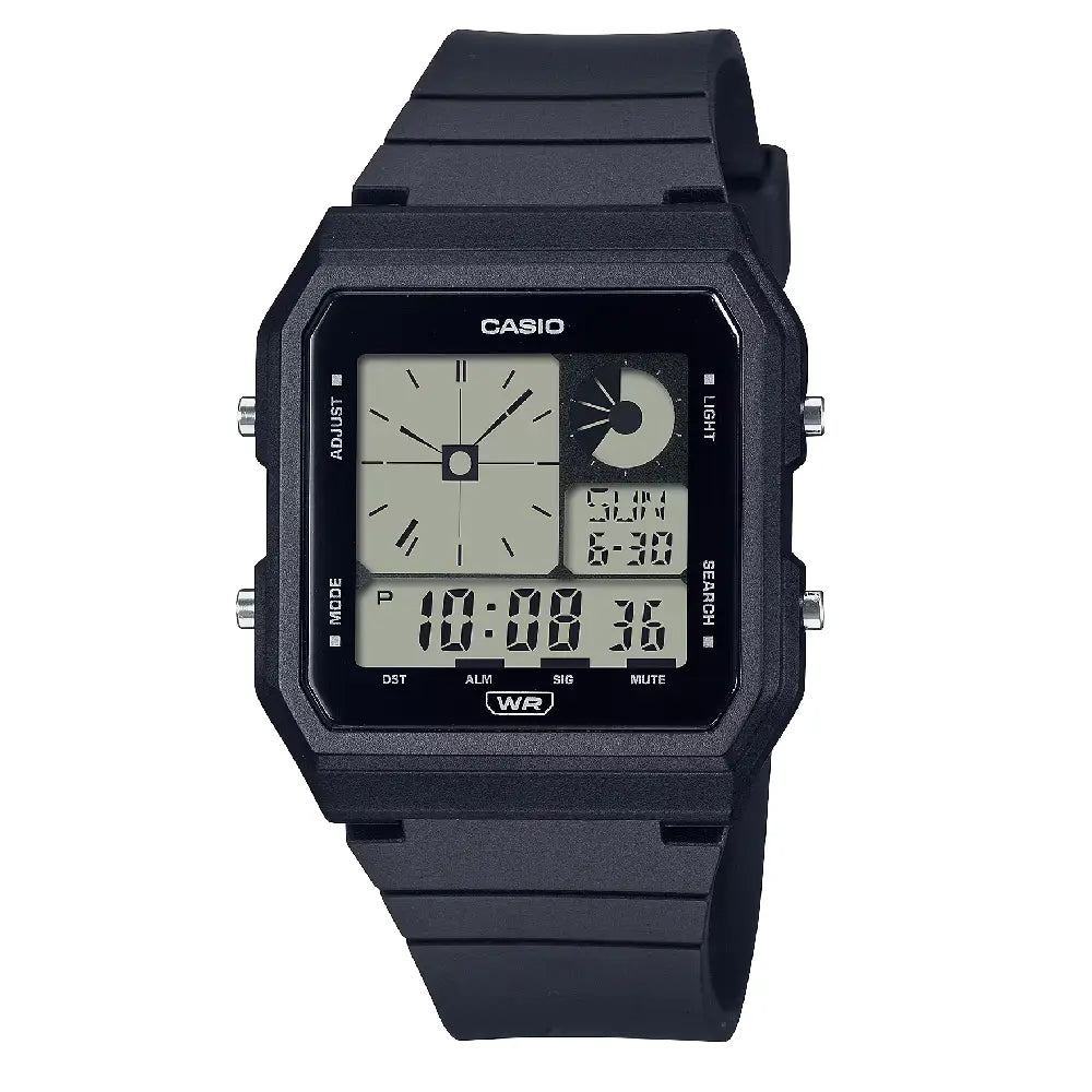 Casio Youth Digital Multi-Function LF-20W-1ADF Black Digital Dial Resin Strap Unisex Watch