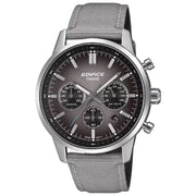 Casio Edifice EFR-575C-8A grey gradient dial men’s watch front view