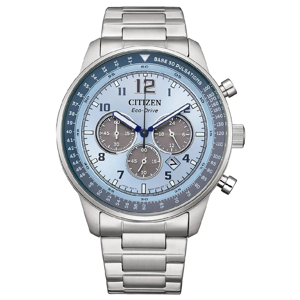 Citizen Eco-Drive CA4500-83M Chronograph "Beginning Blue - Limited Edition" Blue Dial 44mm Stainless Steel Men's Watch