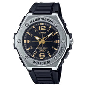Casio Analog MWA-100H-1A2VDF Black Dial Resin Strap Men's Watch