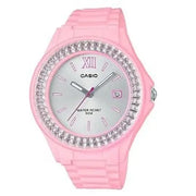 Casio Youth Analog LX-500H-4E4VDF Silver Dial Resin Strap Women's Watch