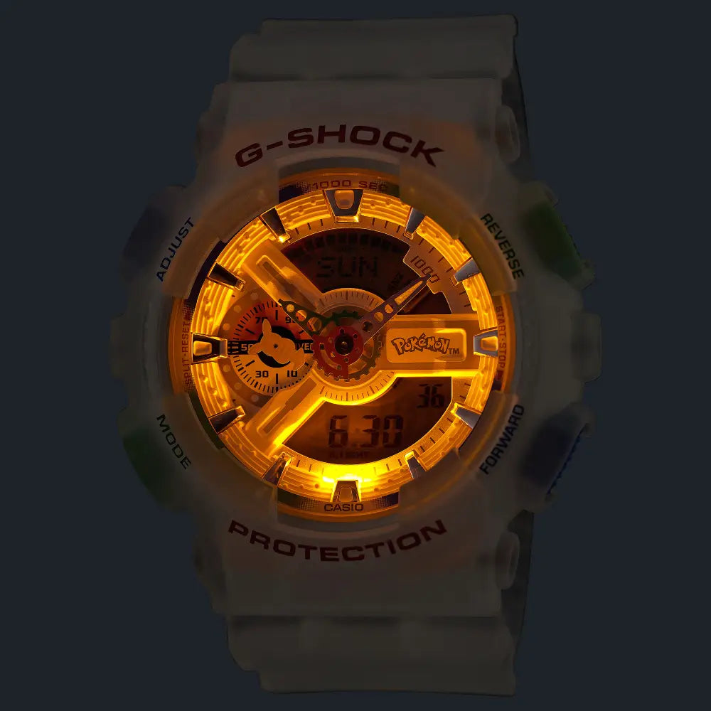 Casio G-Shock "Pokémon Collaboration - Pikachu" GA-110PKM-7A Men's Watch