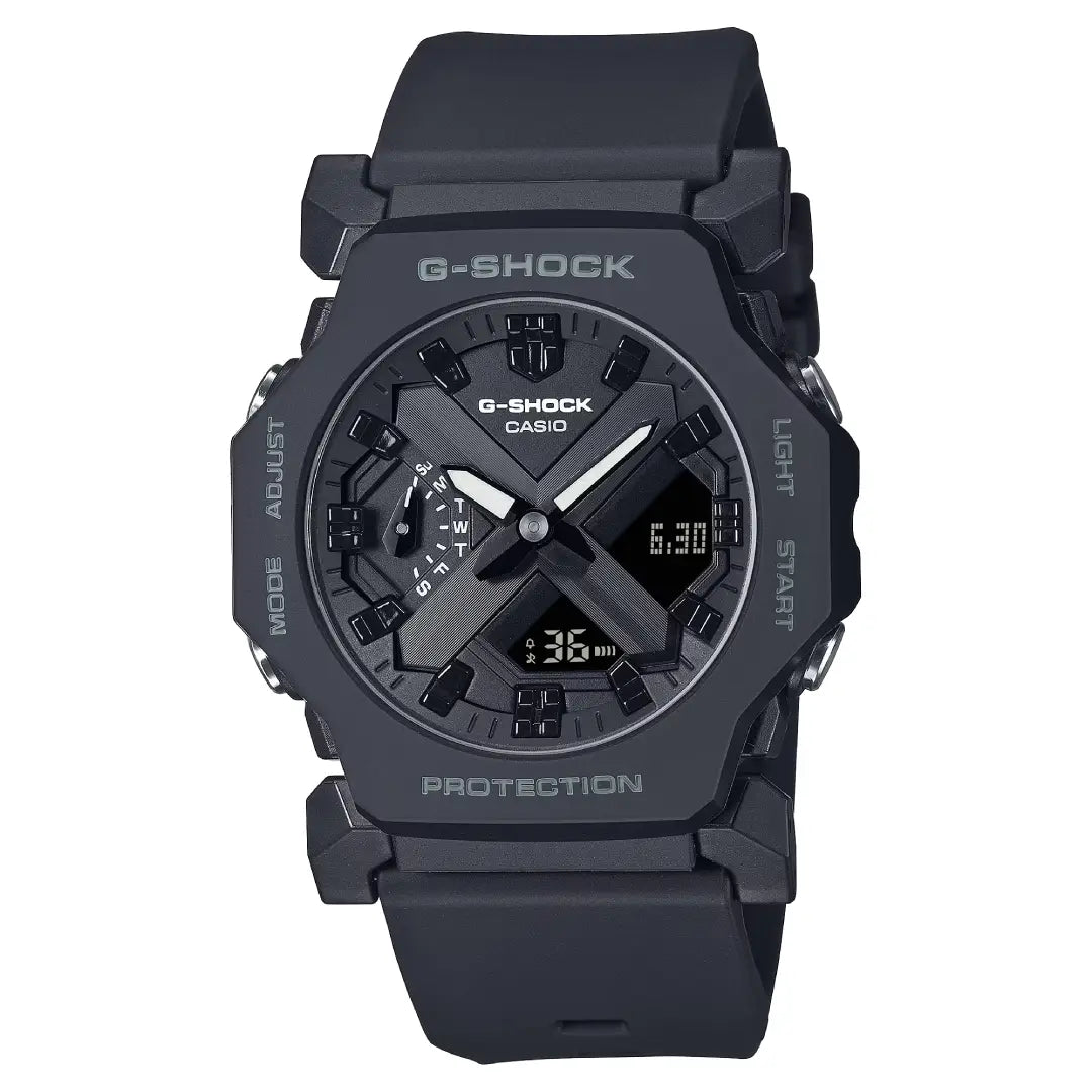 Casio G-Shock Casual GA-2300-1ADR Black Dial Resin Men's Watch