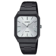 Casio Collection Analog MTP-B185B-7AVDF Silver Dial Stainless Steel Men's Watch