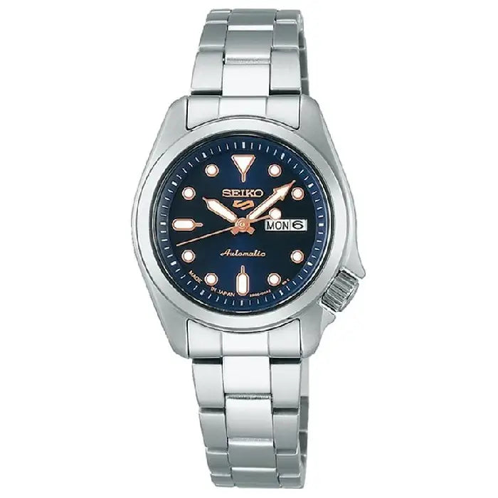 Seiko SRRA007 navy dial 28mm stainless steel women’s watch