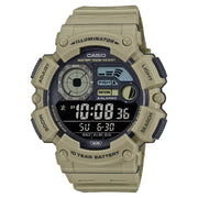 Casio Sports Digital WS-1500H-5BVDF Grey Display Dial Resin Strap Men's Watch