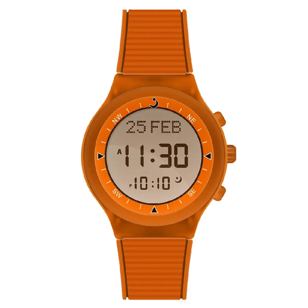 Al Fajr Sport WY-16 Digital Dial Rubber Unisex Watch