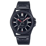 Casio Enticer MTP-E700B-1EVDF Date Analog Black Dial Stainless Steel Men's Watch