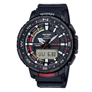 Casio Pro Trek Angler Line PRT-B70-1DR Black Dial 50.8mm Resin Strap Men's Watch