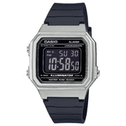Casio Digital W-217HM-7AVDF-7BVDF Black Display Resin Strap Men's Watch