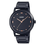 Casio Collection Analog MTP-2022VB-1CDR Black Dial Stainless Steel Men's Watch