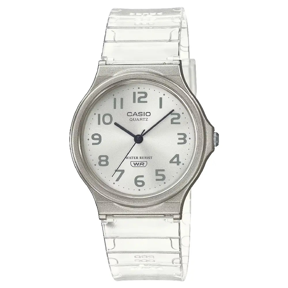 Casio Collection Analog MQ-24S-7BDF White Dial Resin Strap Unisex Watch