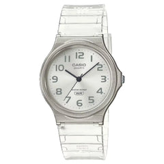 Casio Collection Analog MQ-24S-7BDF White Dial Resin Strap Unisex Watch