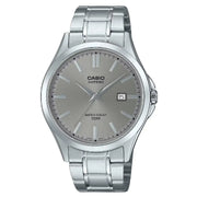 Casio Collection MTS-115D-8AVDF Analog Grey Dial Stainless Steel Men's Watch
