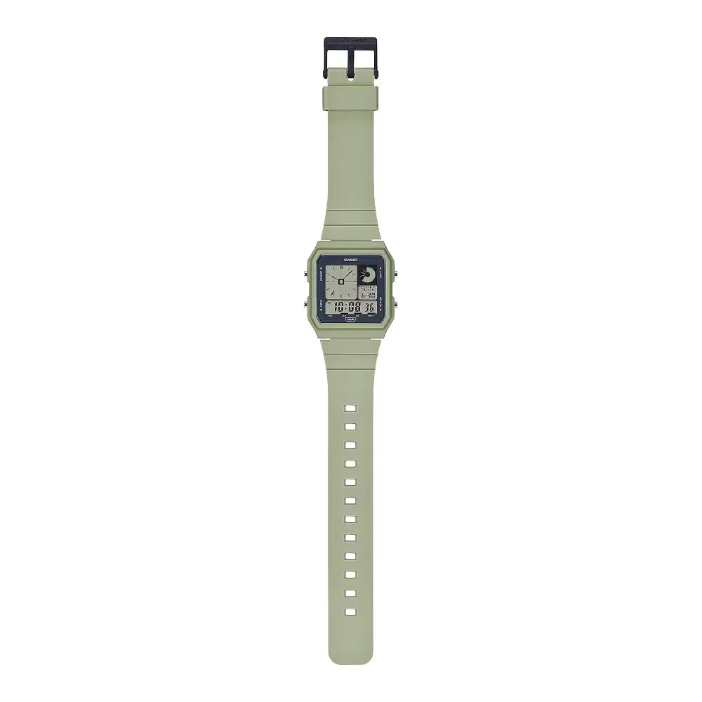 Casio Youth Digital LF-20W-3ADF Green Dial Resin Strap Unisex Watch