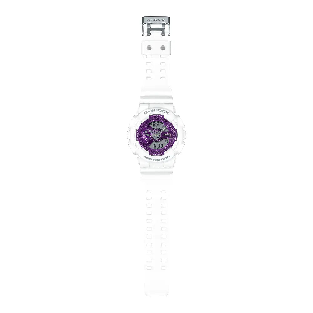 Casio GA-110WS-7A white G Shock sports watch for men