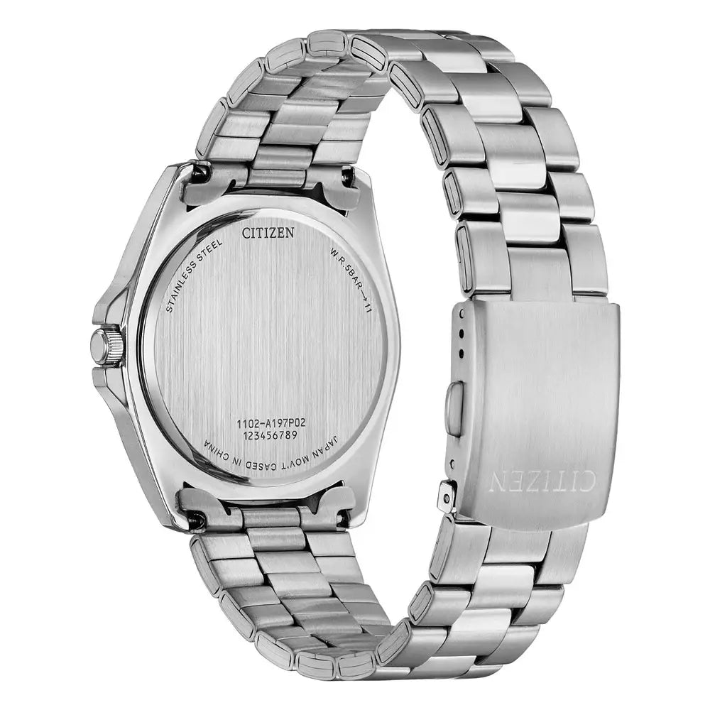 Citizen Quartz Standard BF0581-54A White Dial 39.4mm Stainless Steel Men's Watch