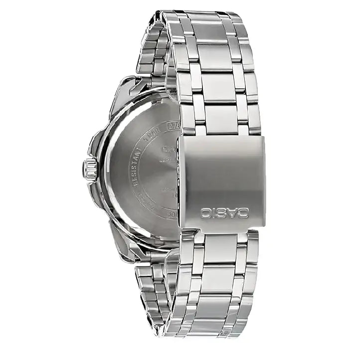 Casio Collection Analog MTP-1314D-1AVDF Black Dial Stainless Steel Men's Watch