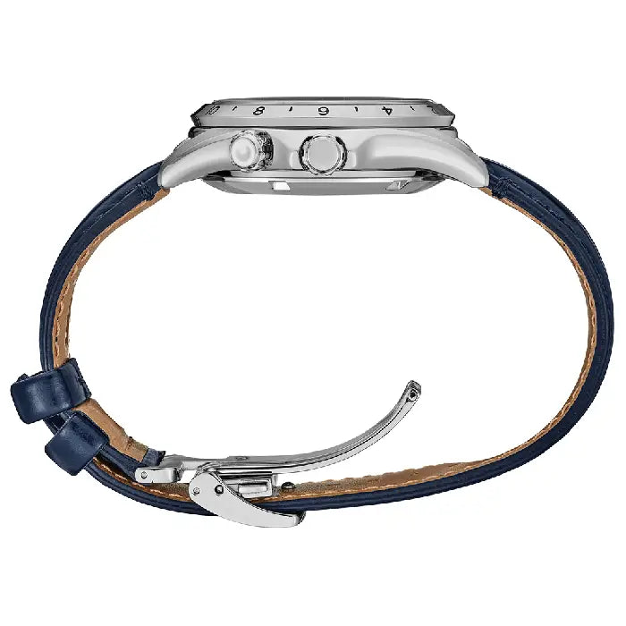 Seiko Prospex SPB377J1 Automatic Field Watch Blue Dial Leather Strap Men's Watch