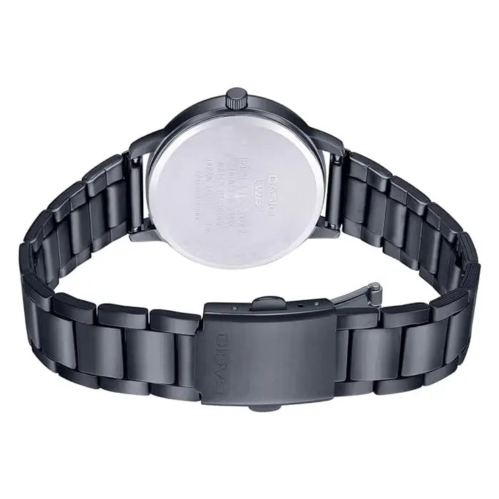 Casio Collection Analog MTP-2022VB-1CDR Black Dial Stainless Steel Men's Watch