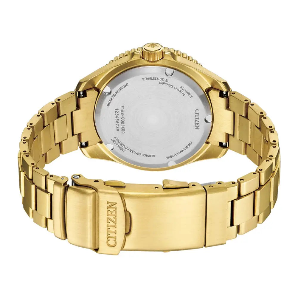 Citizen Promaster Dive BN0262-59W watch caseback rear view