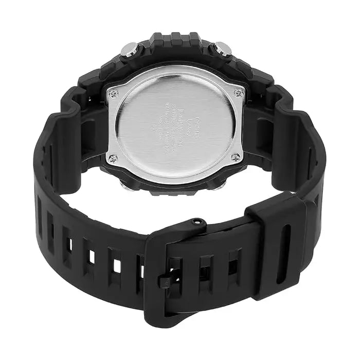 Casio Digital MWD-110HB-1BVDF Black Display Dial Resin Strap Men's Watch