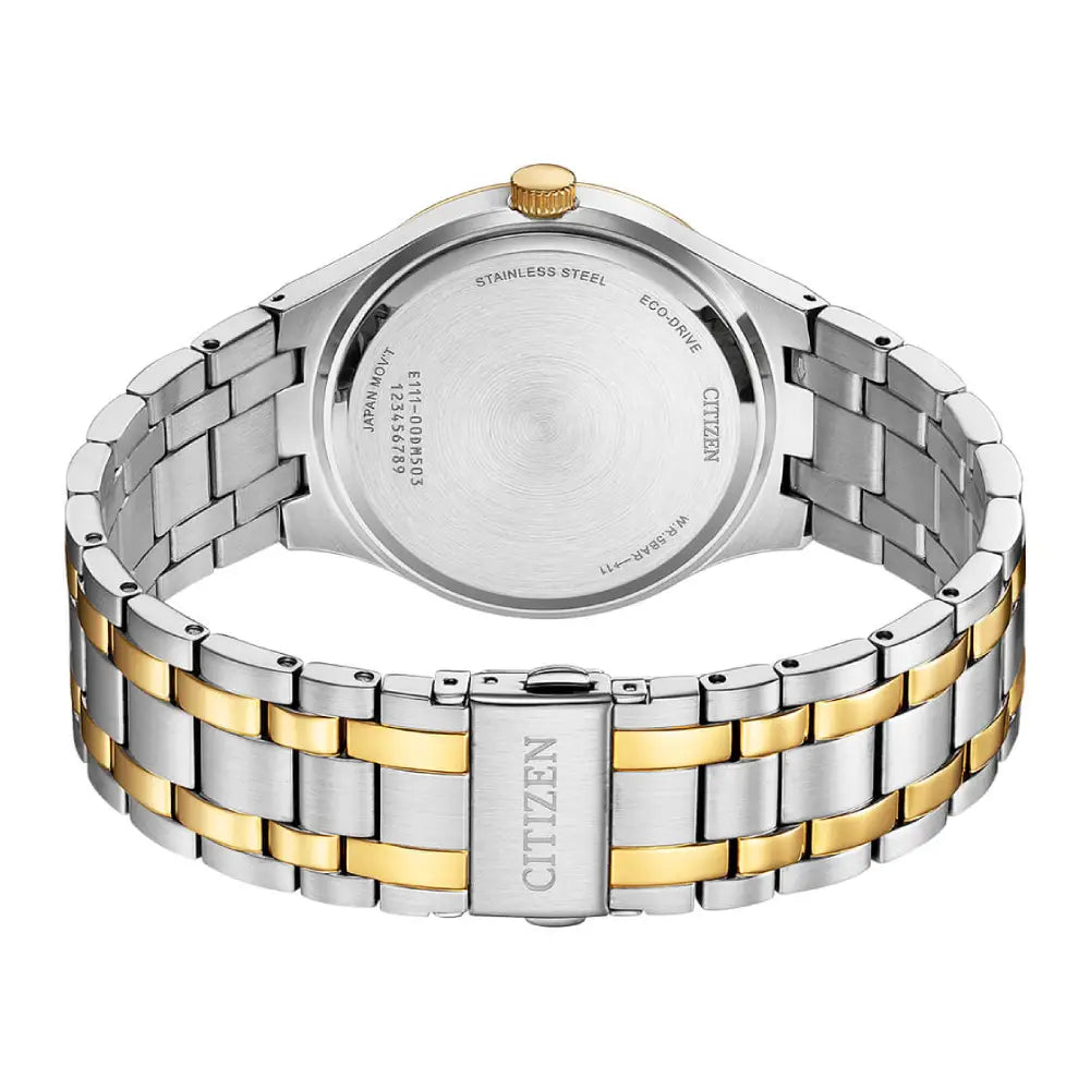 Citizen Eco-Drive BM7656-51L Blue Dial 40mm Two-Tone Stainless Steel Men's Watch