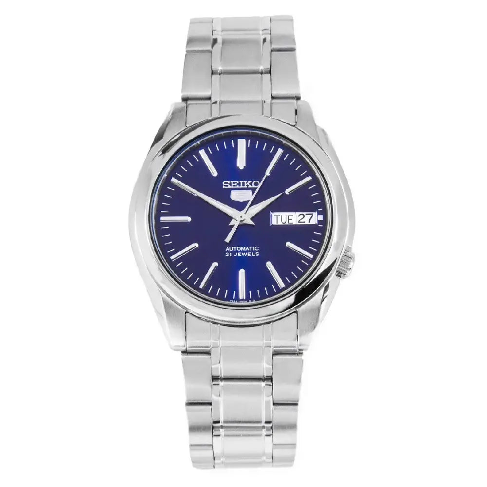 Seiko 5 Automatic SNKL43K1 Blue Dial 37mm Stainless Steel Men's Watch