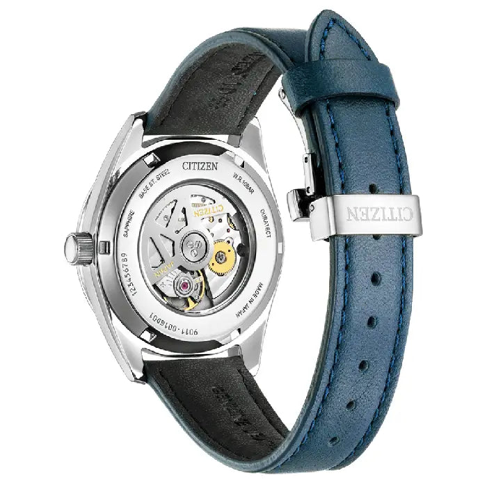 Citizen NB1060-12L back dial men's mechanical watch image