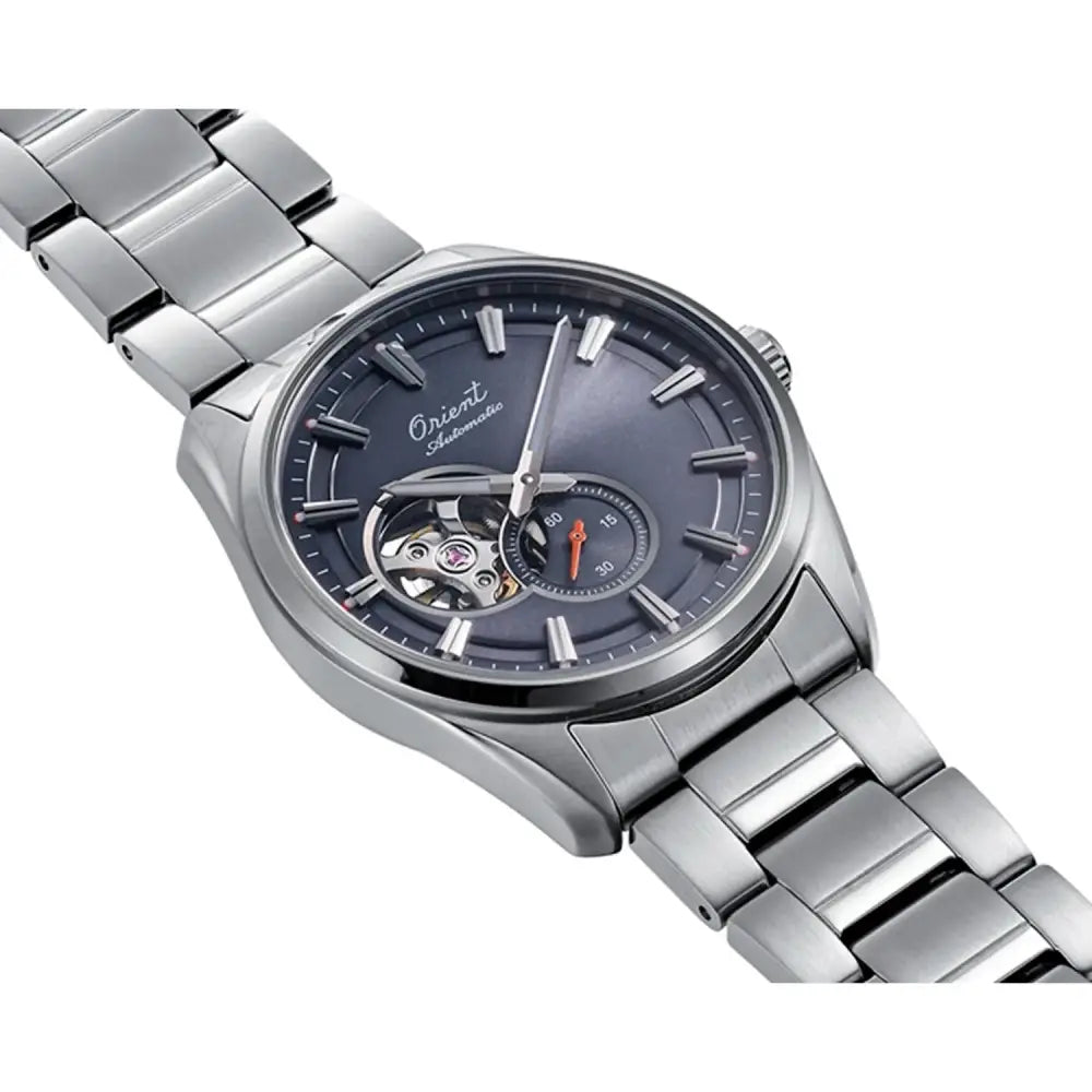 Orient Stretto RA-AR0012N 75th Anniversary Limited Edition (2800 Pcs) Automatic Grey Dial Stainless Steel Men's Watch