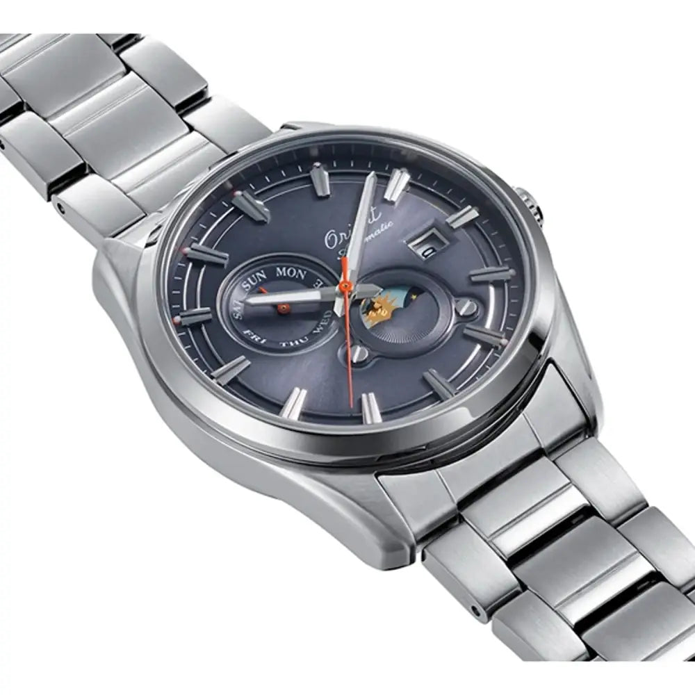 Orient Stretto RA-AK0311N 75th Anniversary Limited Edition (2500 Pcs) Automatic Grey Dial Stainless Steel Men's Watch