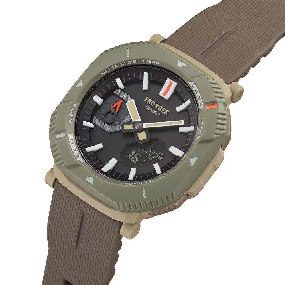 Casio ProTrek PRJ-B001-5D Hiker Line solar Bluetooth men's watch black dial