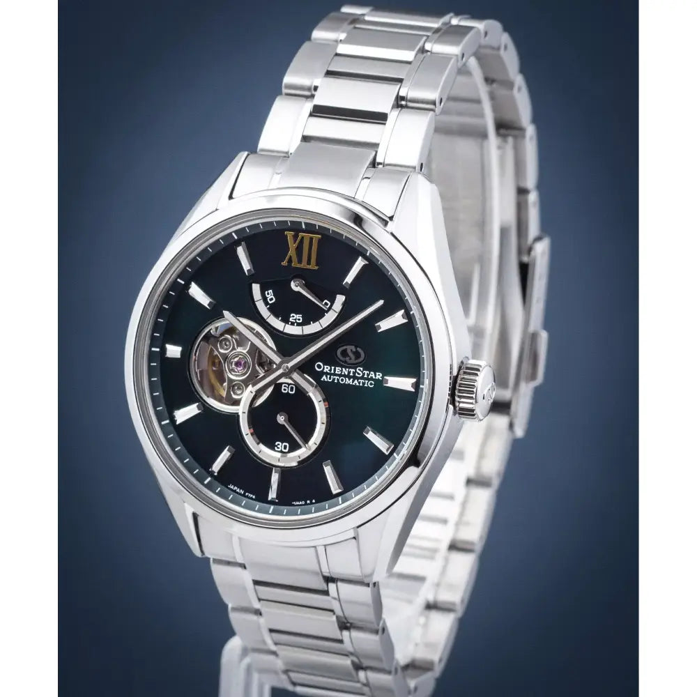 Orient Star RE-BY0005A00BTA Sports Limited Edition Automatic Diver Green Dial Stainless Steel Men's Watch