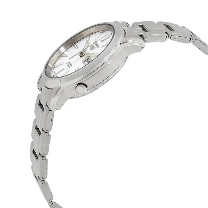 Seiko 5 Automatic SNKL75K1 38mm white dial stainless steel men's watch