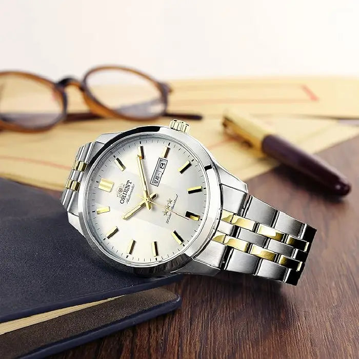 Orient Tristar Automatic SAB0B008WB Silver-White Dial 43mm Stainless Steel Men's Watch