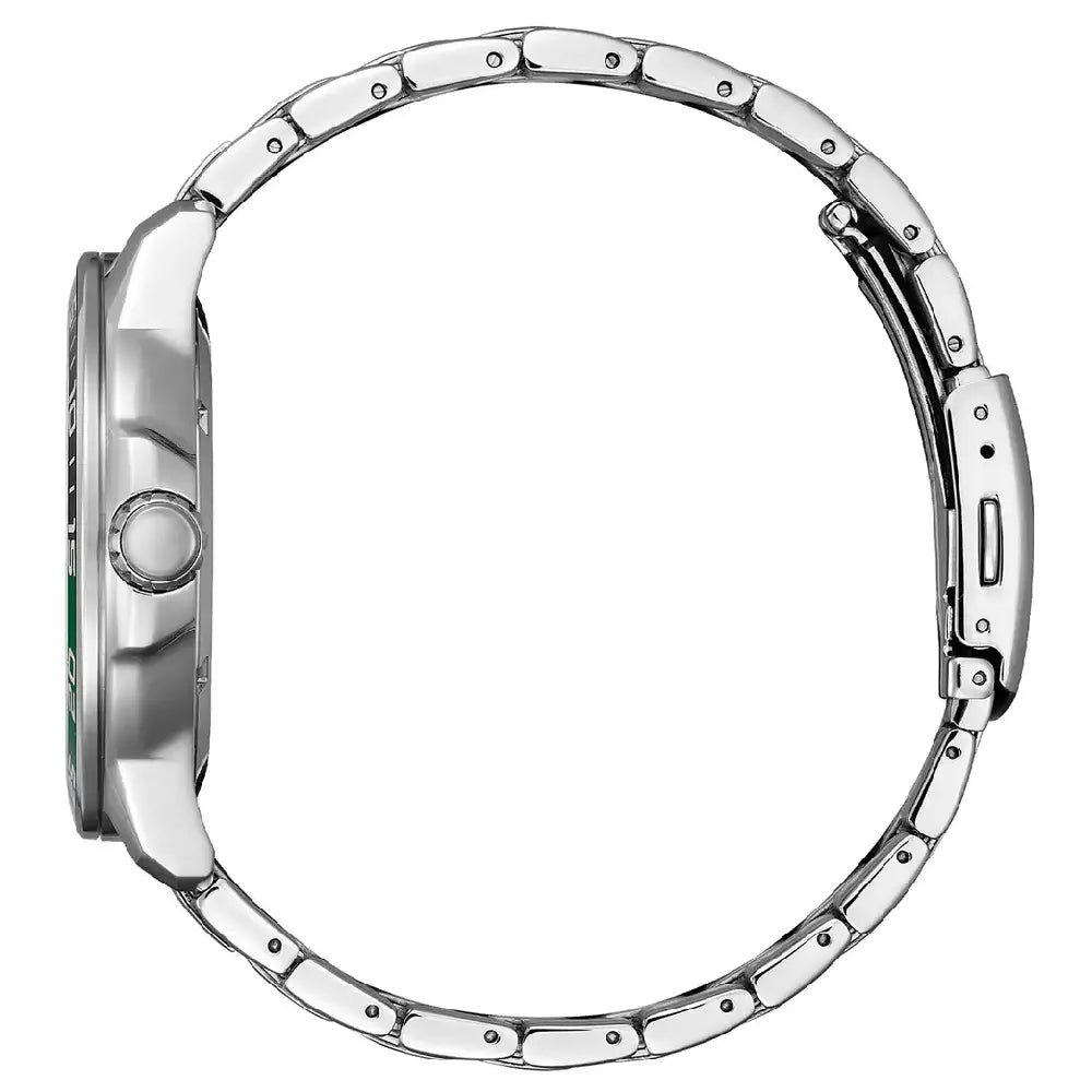 Citizen Eco-Drive AW1526-89X Analog Green Dial 44.5mm Stainless Steel Men's Watch