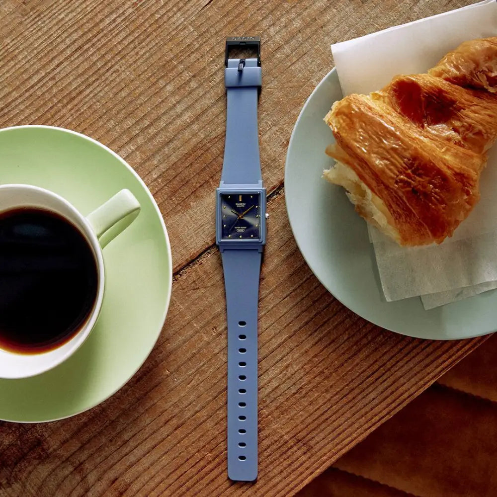 Casio Collection Analog MQ-38UC-2A2DF Blue Dial Resin Strap Unisex Watch