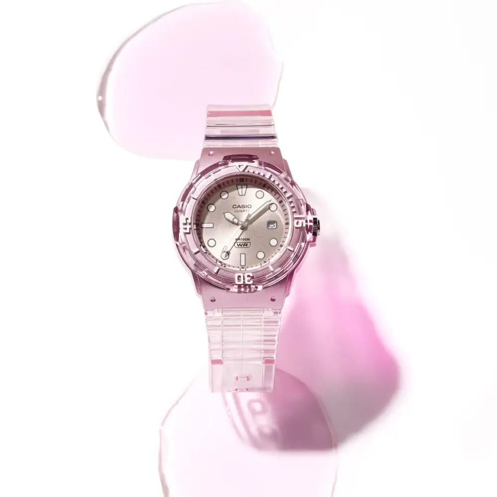 Casio POP Analog LRW-200HS-4EVDF Pink Dial Resin Strap Women's Watch