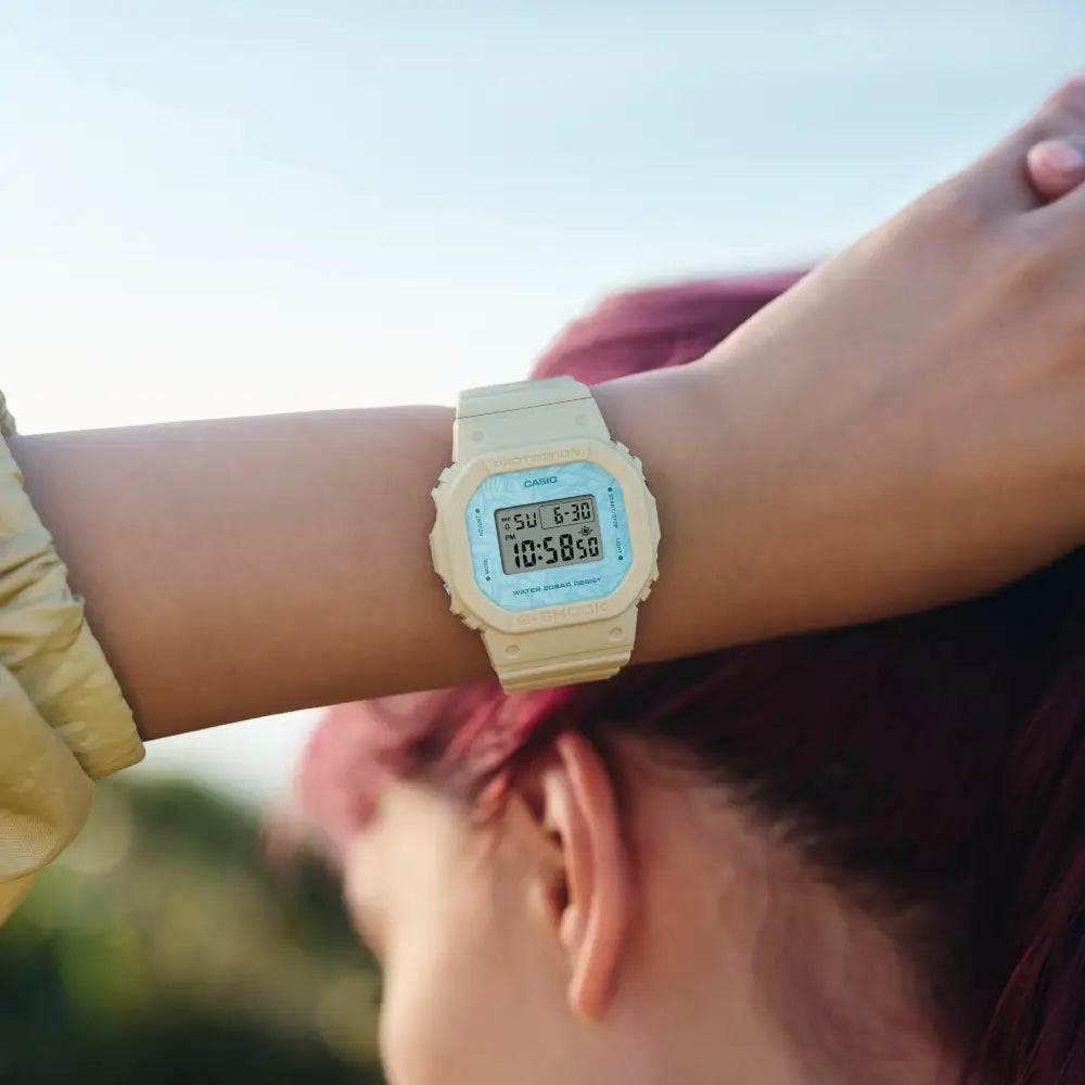Casio GMD-S5600NC-9D yellow resin digital women’s watch