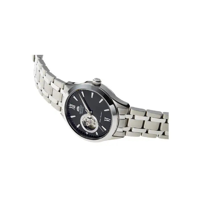 Orient Classic Open Heart "Golden Eye 2" Automatic 38.5mm TAG03001B0 Black Dial Stainless Steel Men's Watch