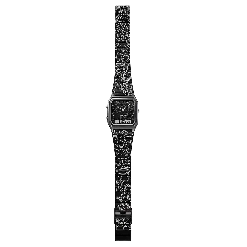 Casio Vintage AQ-230EBLT-1 "Liberty Paisley" Limited Edition Unisex Watch