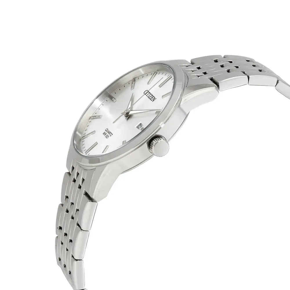 Citizen Quartz BI5000-87A Silver Dial 39mm Stainless Steel Men's Watch