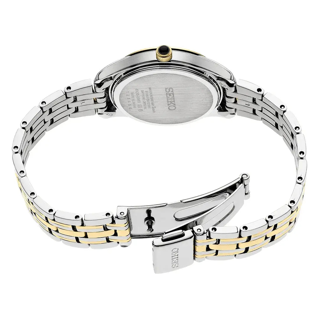 Seiko Essentials Classic SWR070 Silver Dial Stainless Steel Women's Watch