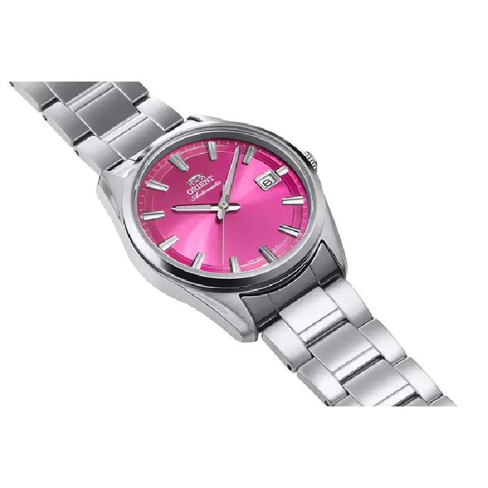 Orient RA-AC0R07P pink dial stainless steel men's watch