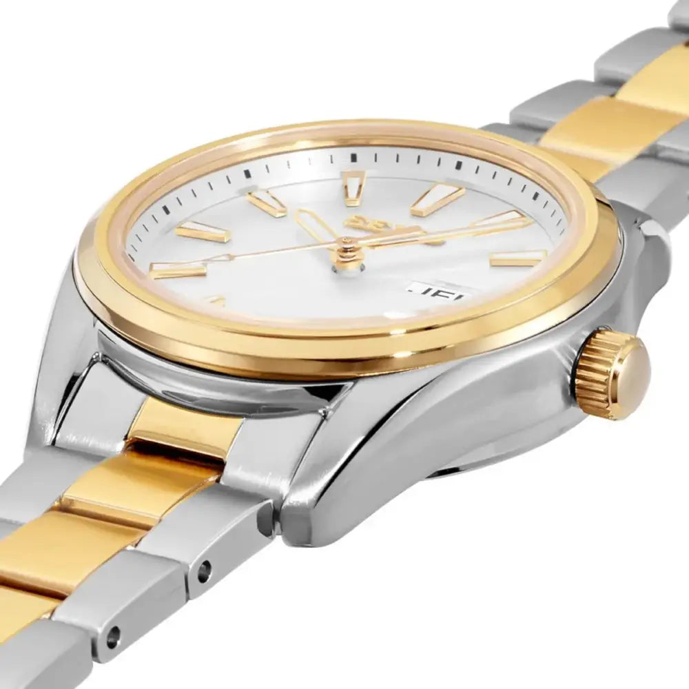 Seiko SUR454P1 two tone stainless steel women's watch