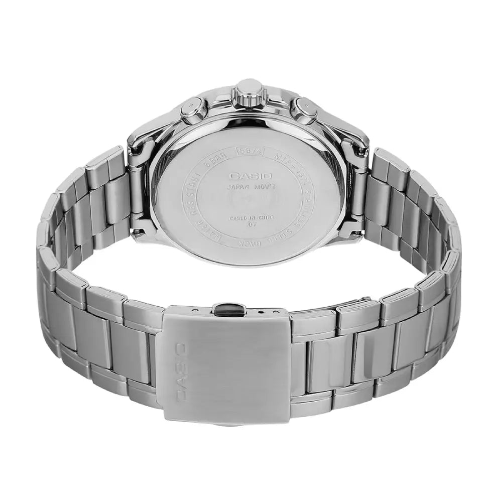 Casio Collection Analog MTP-1374D-7A2VDF White Dial Stainless Steel Men's Watch